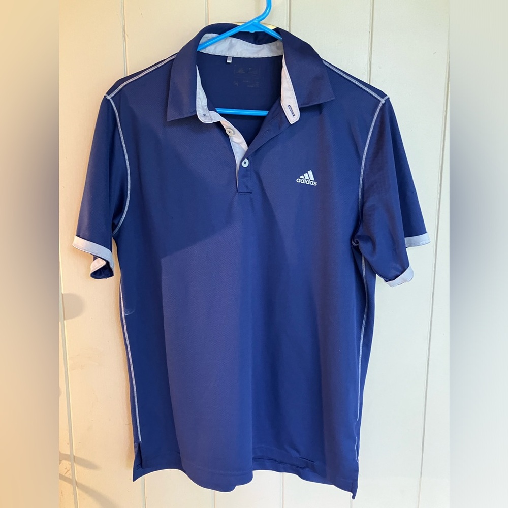Adidas men’s collar golf tee